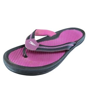 Speedo  Women Flip Flop Sandal Shoes Pink Synthetic Size 8 Medium